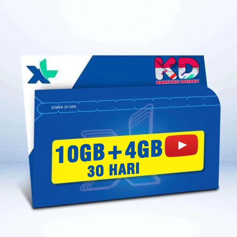 Perdana XL COMBO 10+4GB YOUTUBE MAKASSAR