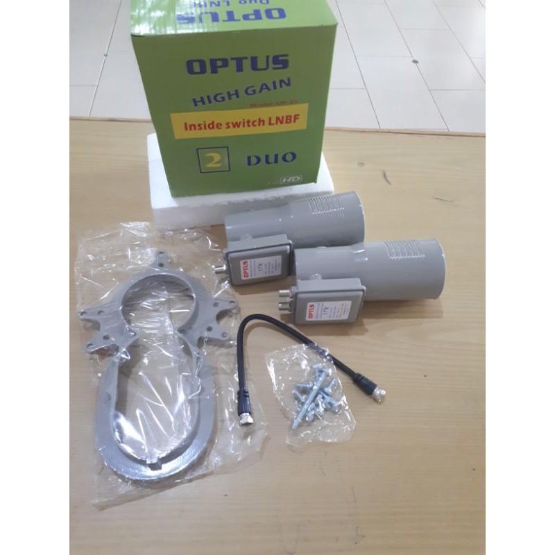 OPTUS LNB C BAND 2 SATELIT 1 RECEIVER