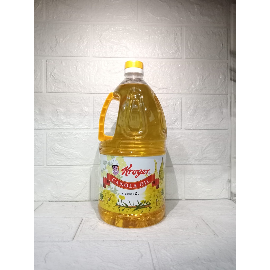 

Kroger Canola Oil / Minyak Canola 2Liter exp 01/2025