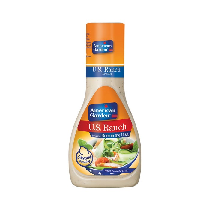 

Saus Salad American Garden U.S Ranch Dressing 267ml