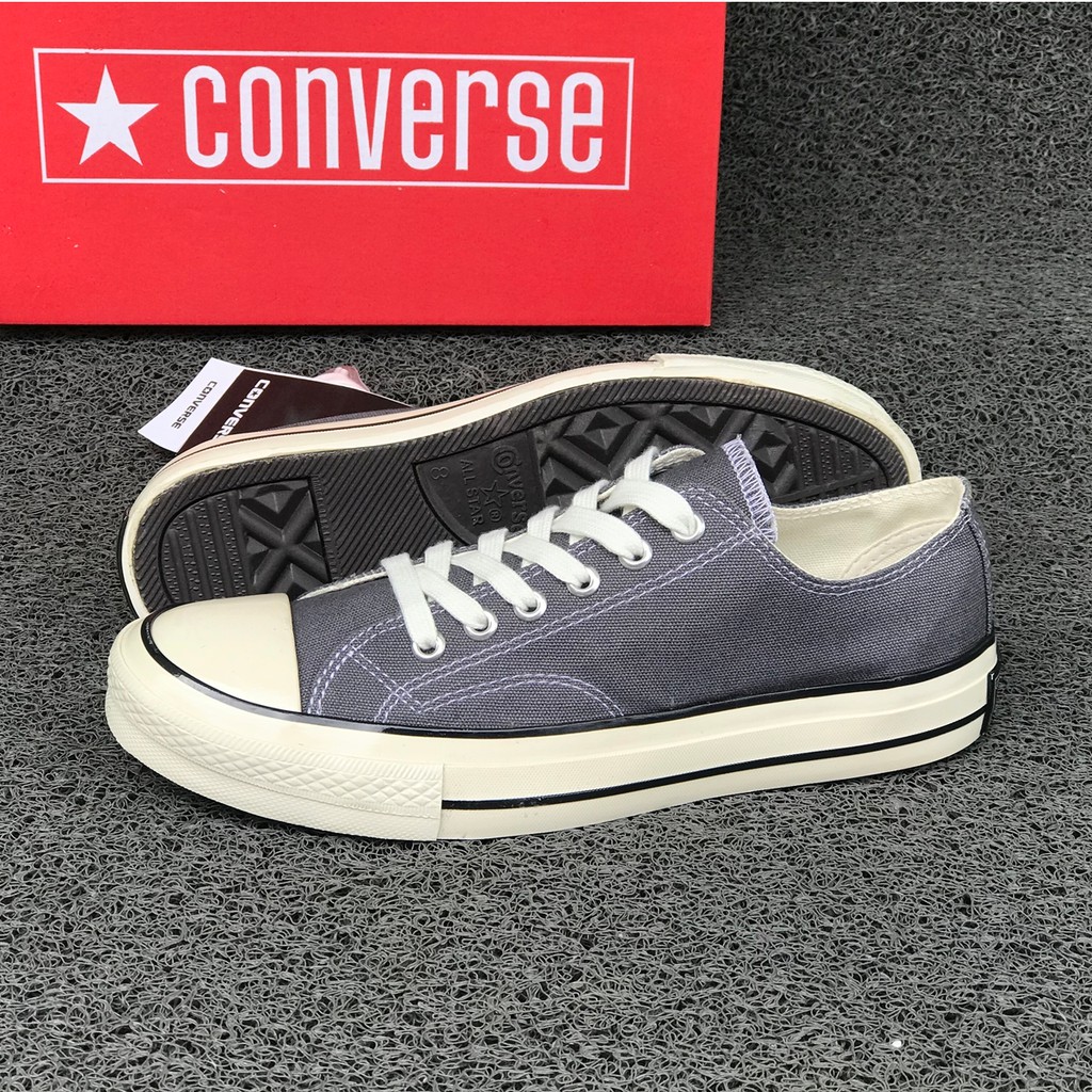 Sepatu Converse All Star 70s Low Grey Glossy