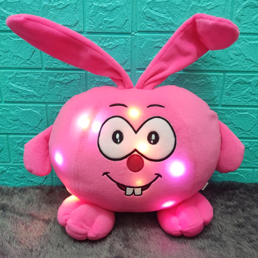 Boneka Rabbit Kelinci Jimmy Rabbit LED Lampu Menyala Berlabel SNI