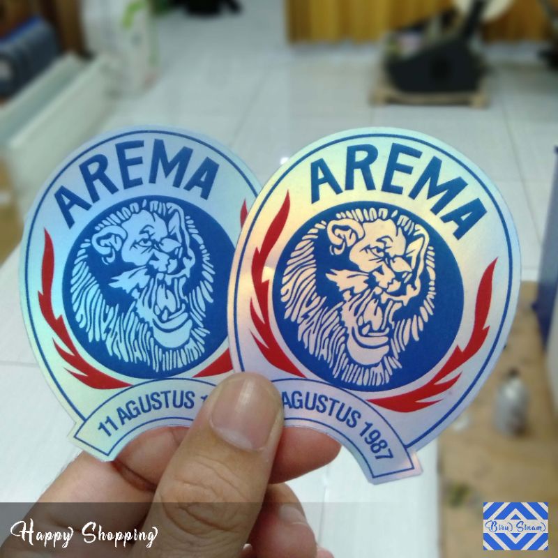 

Stiker Logo Arema Malang Hologram Murah