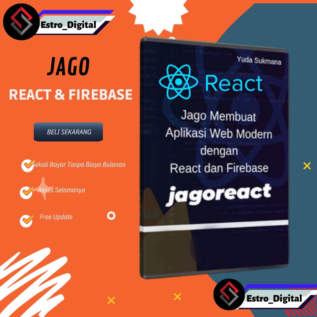 Jual Ecourse Jago React JS Firebase Membangun Aplikasi Kasir Promo ...