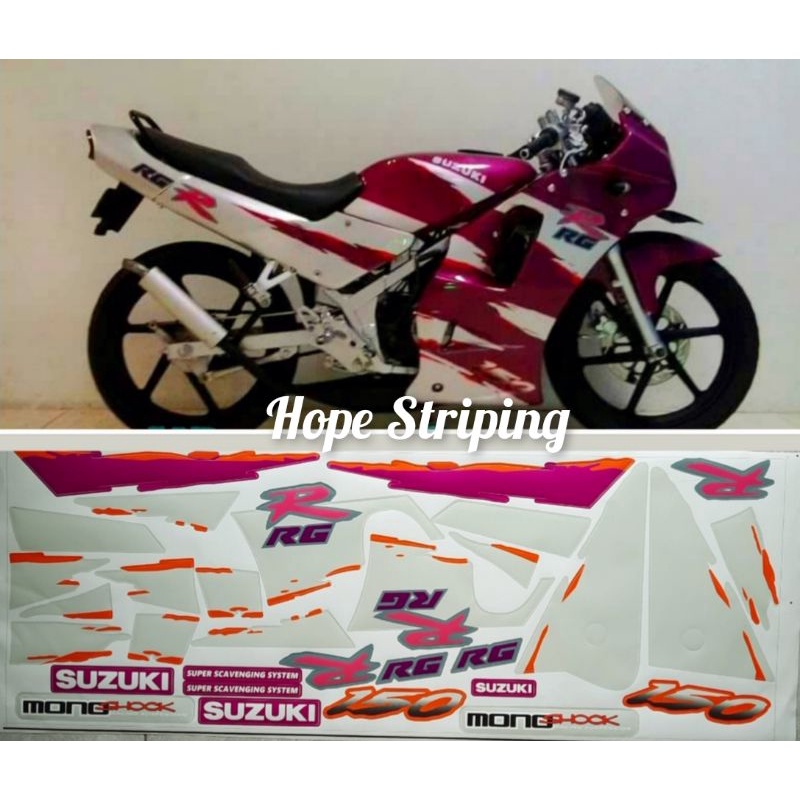 Striping Suzuki RGR Jumbo Magenta
