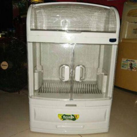 Lemari Dapur / Rak Piring Plastik / Rak Plastik / Lemari Piring / Rove Pagaralam45