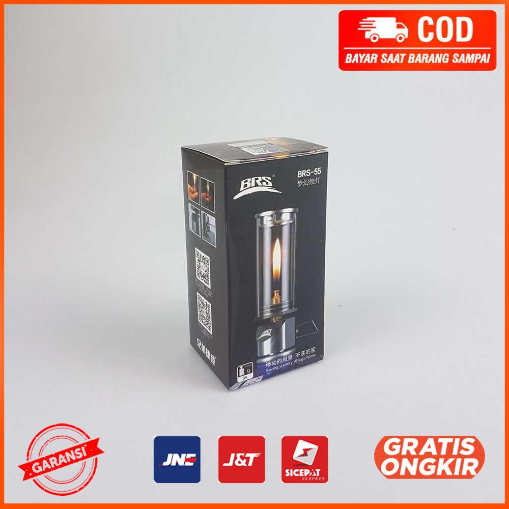 Lampu Gas Lantera Camping Candlelight Windproof Lamp