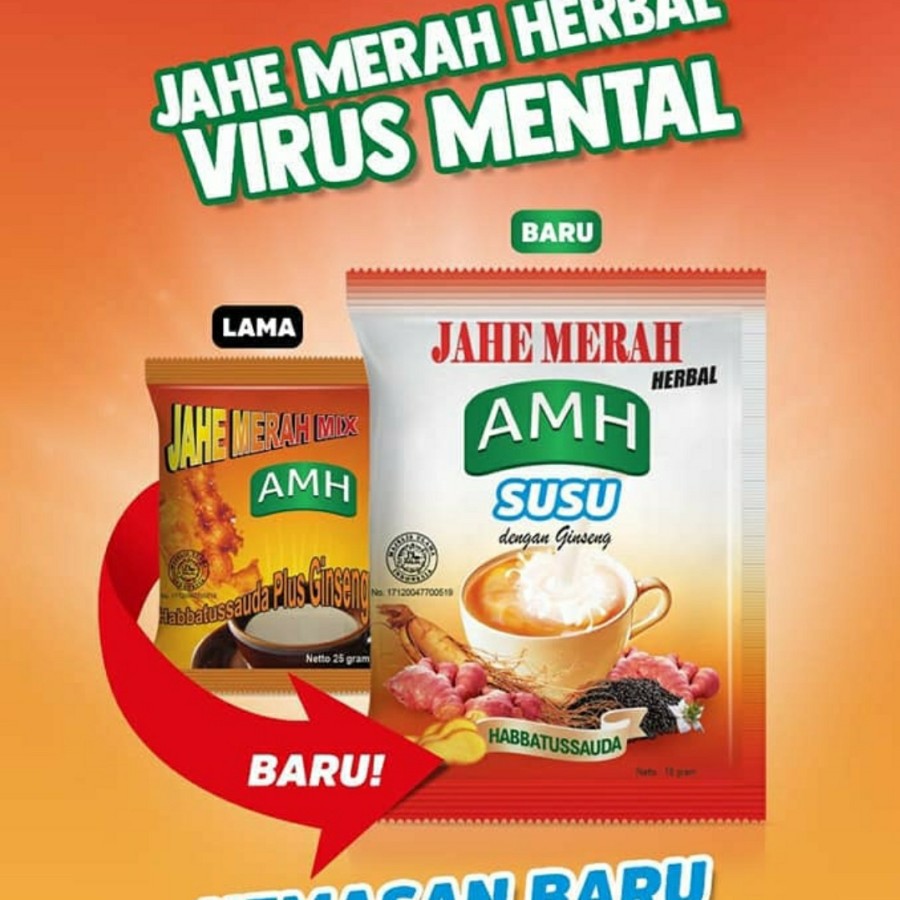 

jahe merah amh susu | susu jahe merah AMH harga per sascet