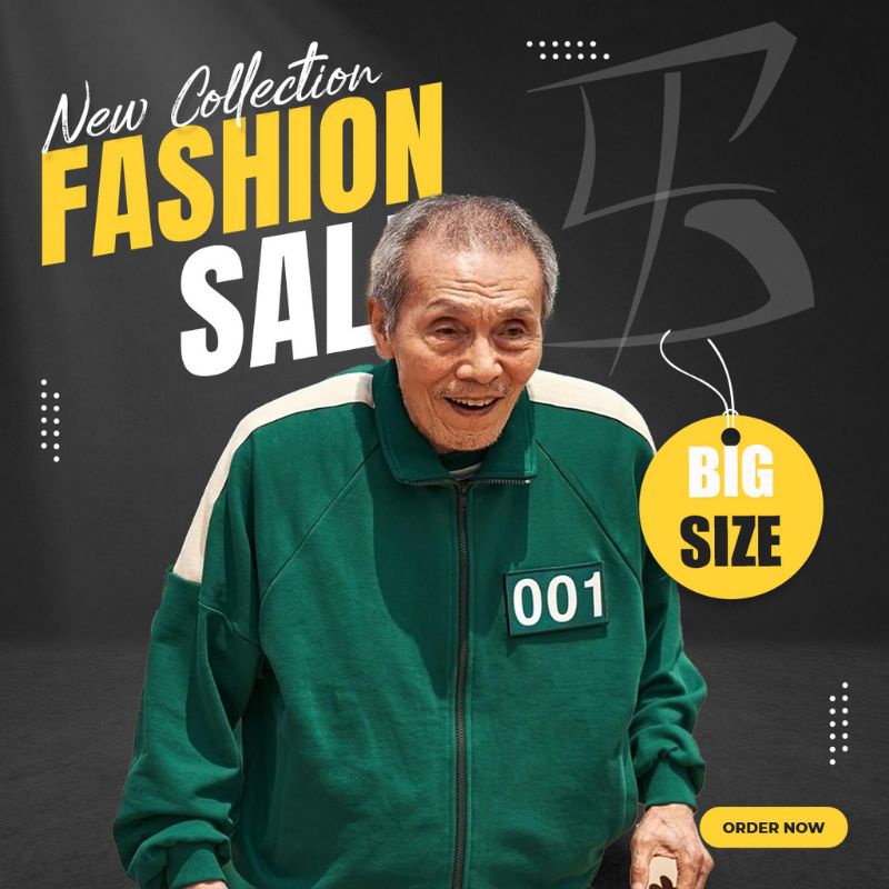 Jaket Squid Game l SQUID GAME JAKET I Drama Korea Squid Game Jaket