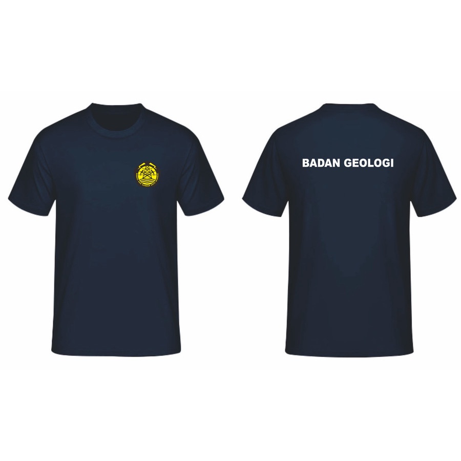 kaos badan geologi esdm / baju esdm badan geologi
