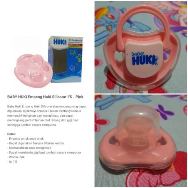 Huki Empeng /Huki Pacifier Empeng Orthodontic / pacifer isi 1's