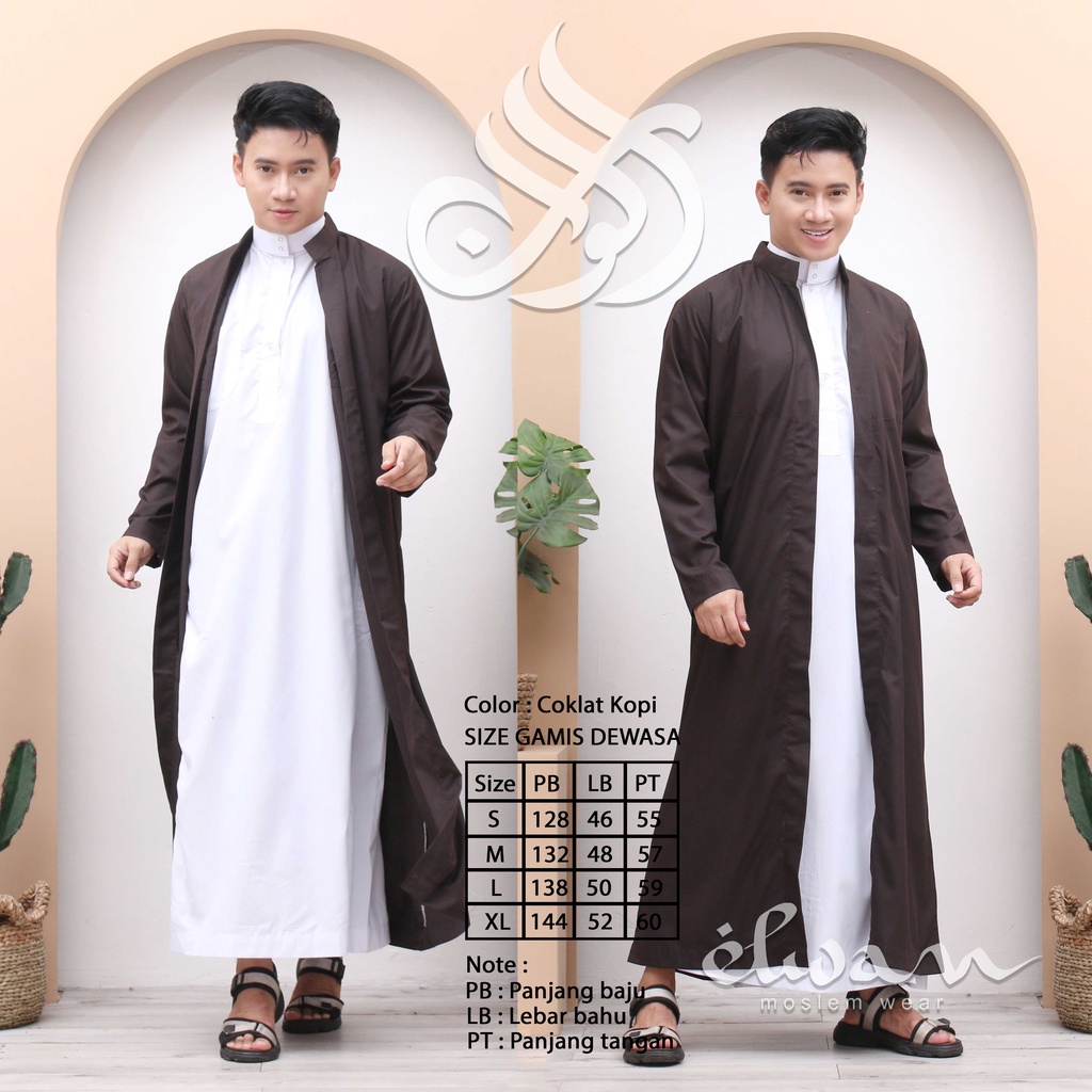 JUBAH LUARAN WARNA B