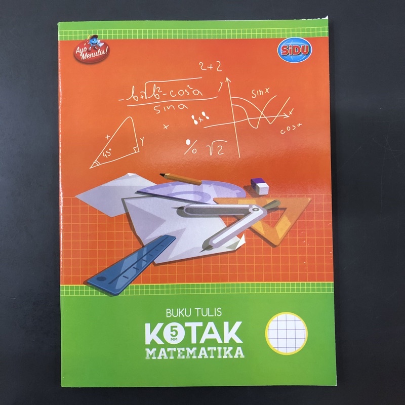 

SiDu Buku Tulis Kotak Matematika