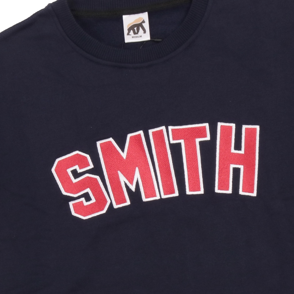 Crewneck House of Smith Crewneck Crefomi Navy | Sweater Smith | Smith navy bordir