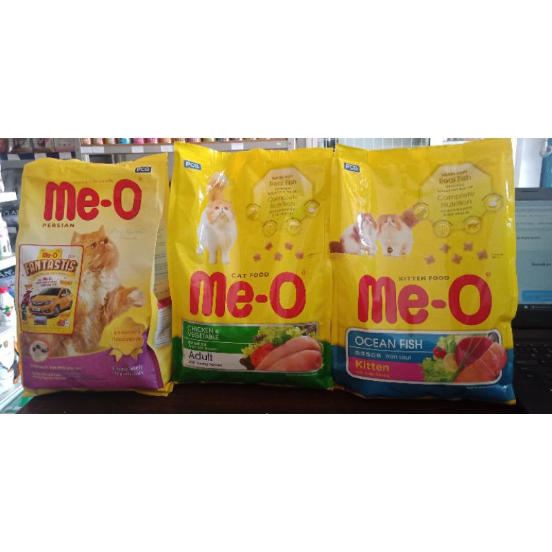 MeO Tuna/ Chicken Vegetable 1,2kg /Salmon/Gourmet/Kitten/Persian 1,1kg fresh pack