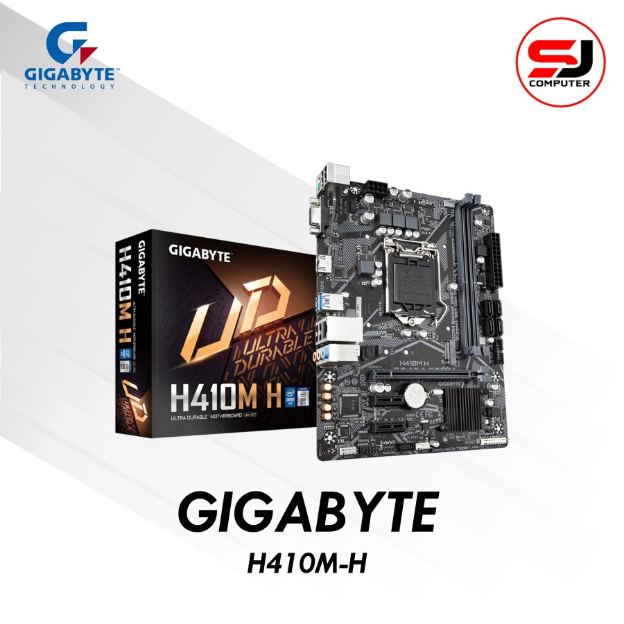 Gigabyte Intel Motherboard H410M-H LGA 1200