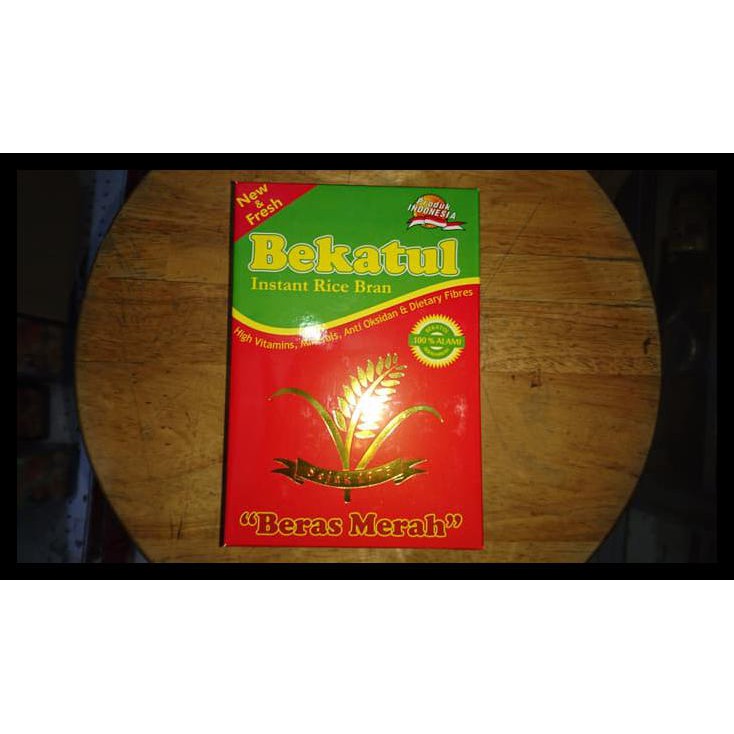 

DISKON! Bekatul Beras Merah instant rice bran 100% alami