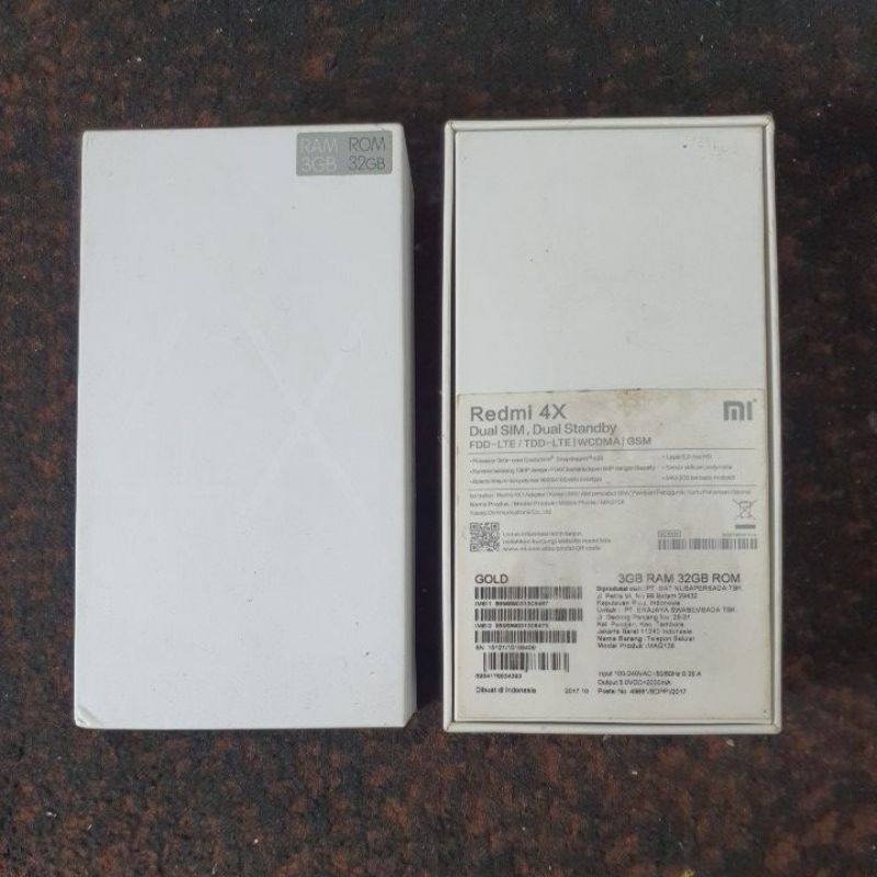 DUS BOOK KARDUS BOX XIAOMI REDMI 4X / 4X PRIME ORIGINAL COPOTAN