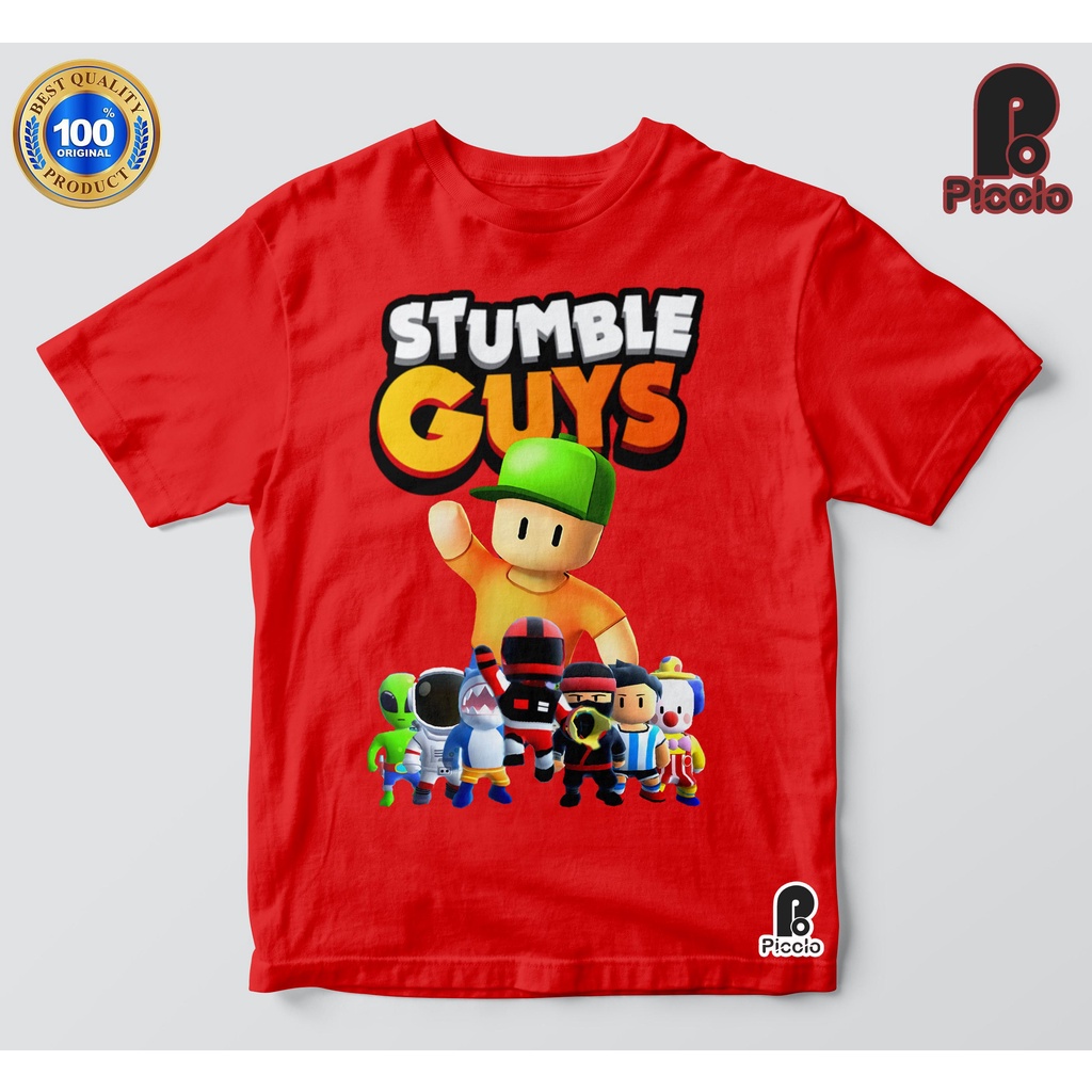 baju kaos anak stumble guys bahan premium