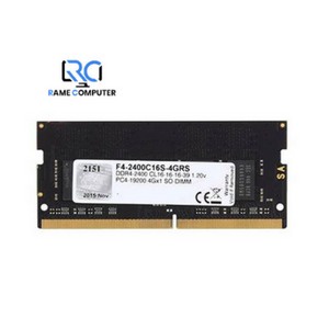 GSKILL RIPJAWS MEMORY SODIMM DDR4 4GB PC2400