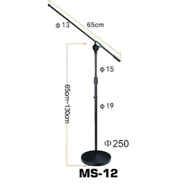 

Stand besi kaki bulat MS-12