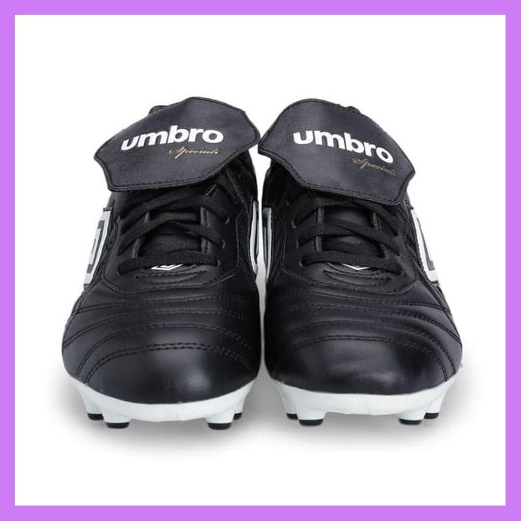 SEPATU BOLA UMBRO 100% ORIGINAL SPECIALI ETERNAL PREMIER HG (BLACK)