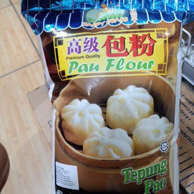 

✨COD✨ 1.3 kg Happy Grass Tepung Pau Premium / Pao Import Malaysia