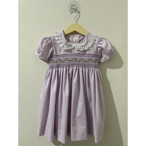 Tykes and tots Smocked Dress Preloved - Tykes Tots