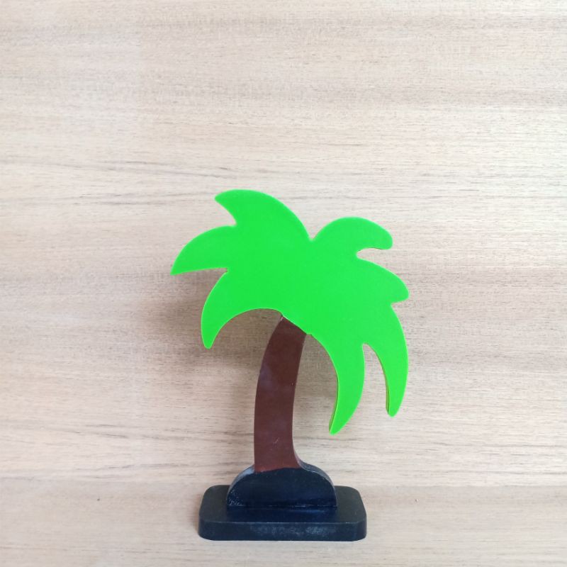 HIASAN MEJA POHON KELAPA