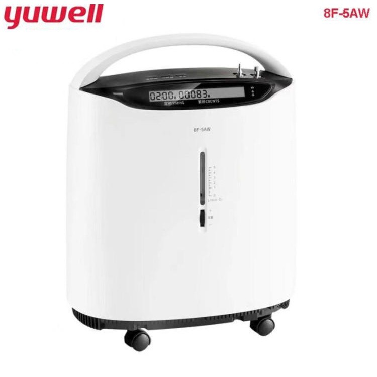 YUWELL 8F-5AW  Mesin Kreator Oksigen Dan Nebulizer 5L