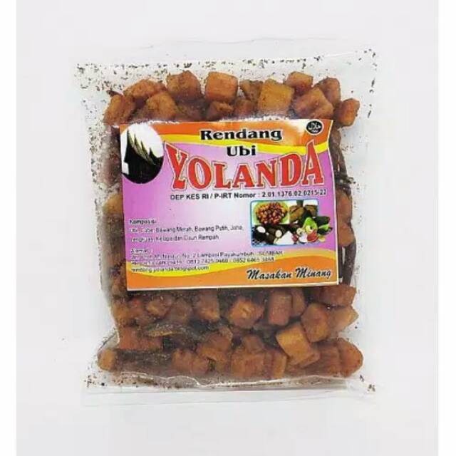 

Rendang ubi yolanda
