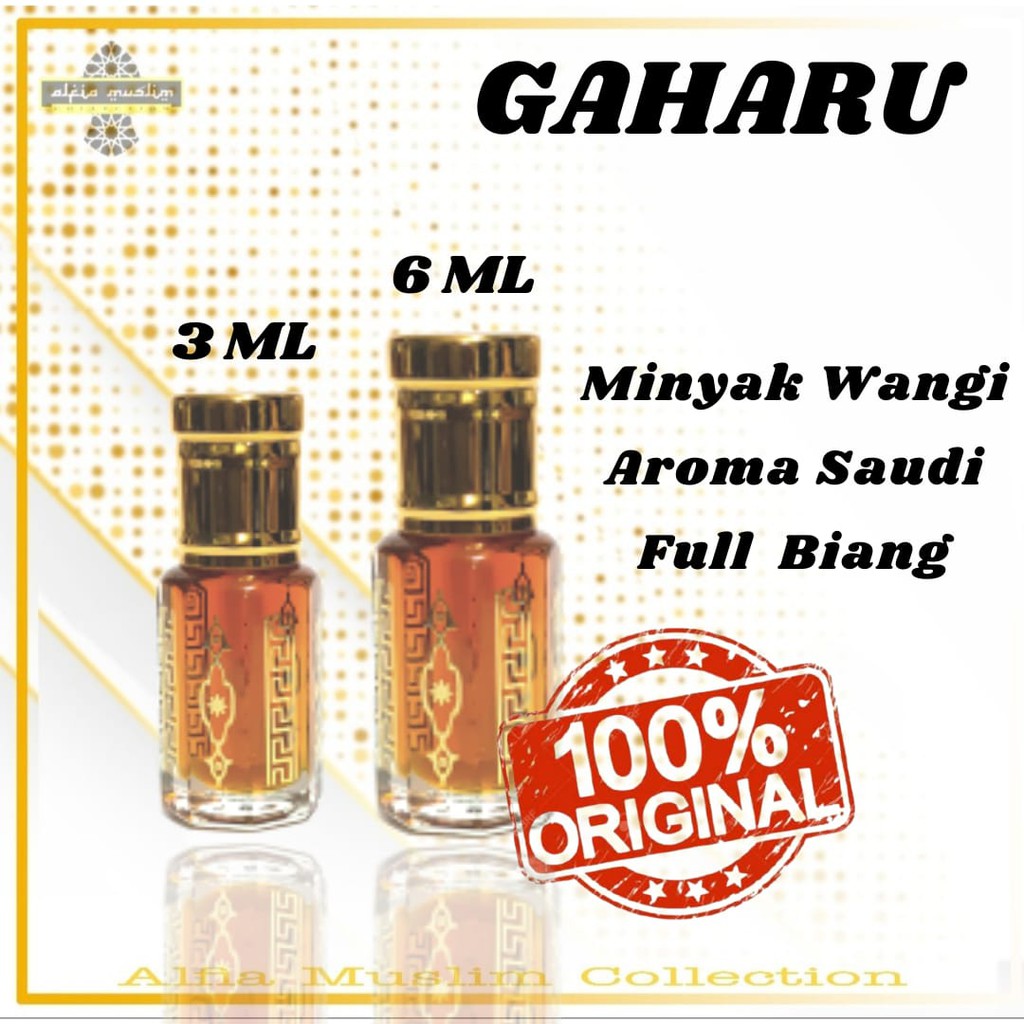 Minyak Wangi Wardatul Khaliji 3 ML 6 ML Full Biang Parfum Aroma Arabic