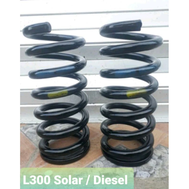 Coil Spring Per Mitsubishi Colt T120 / L300 / Elsapek / Kuda Diesel Solar Bensin original 2pcs