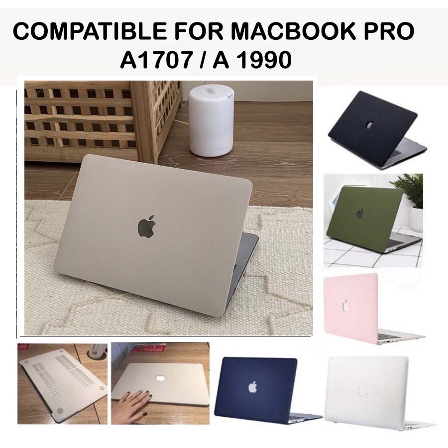 Casing Cover Hardcase Macbook Pro Toucbar 15 inch A1707 A1990 navy