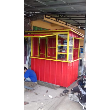 gerobak booth container