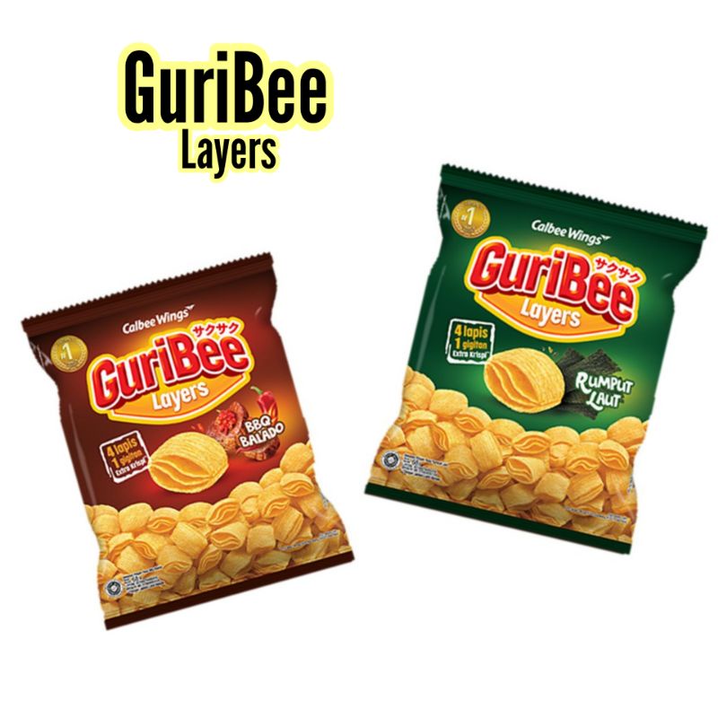 

GuriBee Layer Snack Rumput Laut / Balado 65gr