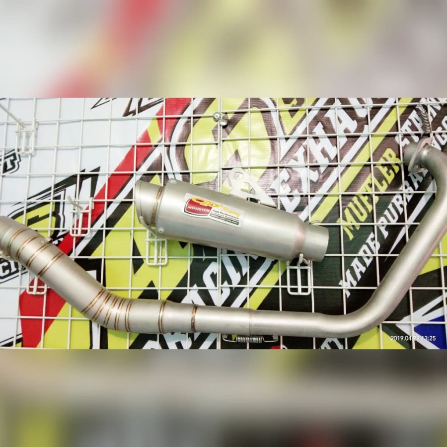 Knalpot CLD Monster CB150R Sonic Satria FU Vixion Byson Tiger