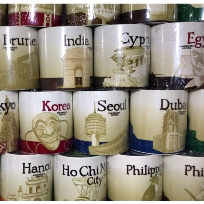 Starbucks Mug Demitasse City Icon YAH You Are Here Been There Series Rare Langka Macau 20th Annivers