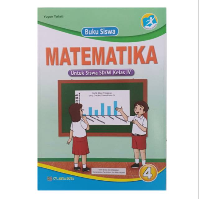 Buku Matematika Kelas 4 Sd Mi Cv Arya Duta Shopee Indonesia