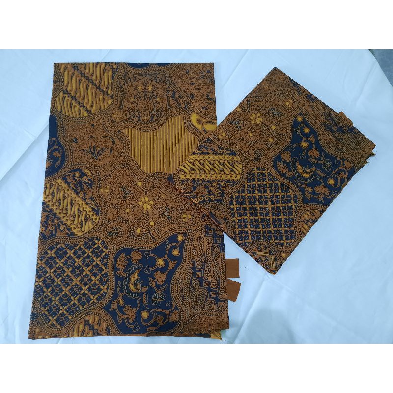 batik sogan klasik motif sekar jagad / jarik sogan klasik  / jarik solo