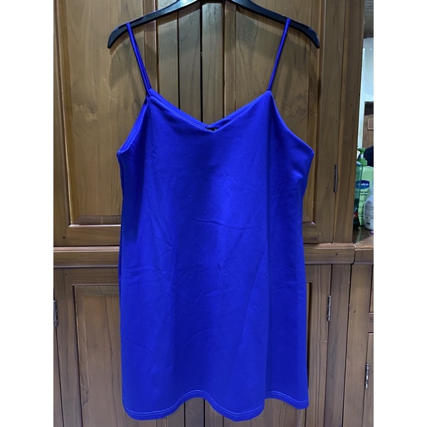 preloved dress biru BCA