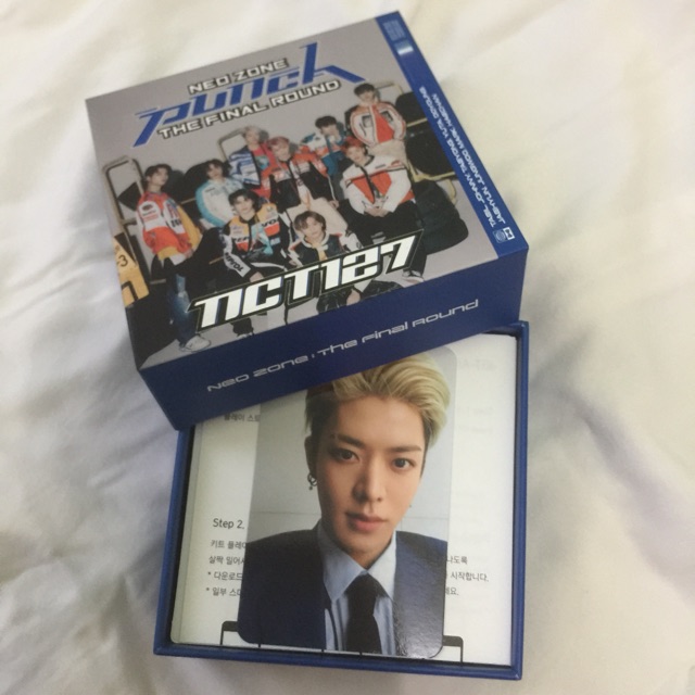 NCT 127 Punch the final round kihno 1st player PC / Photocard yuta