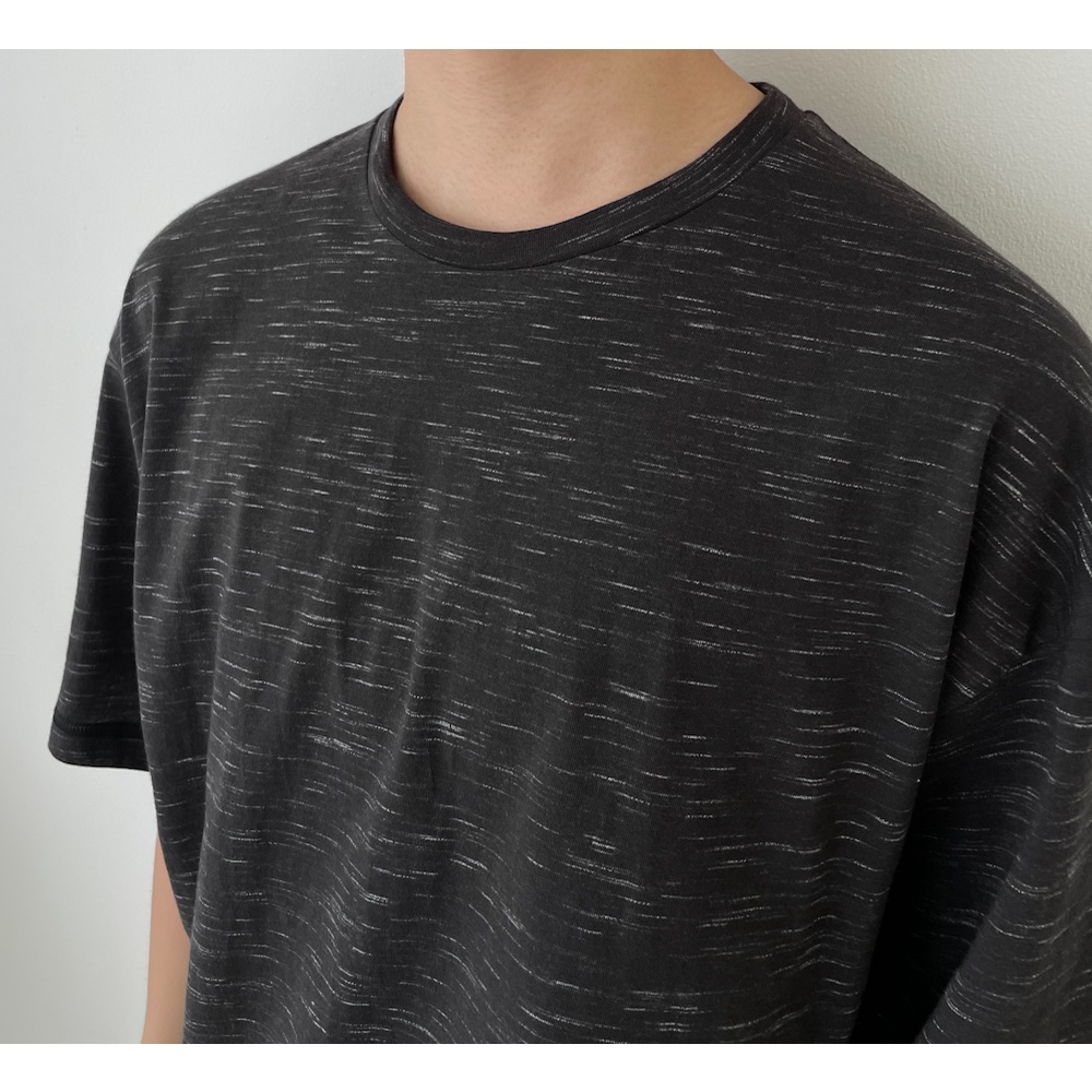 Kadaka MT-0104 Oversized T-Shirt Pria Crewneck Two Tone