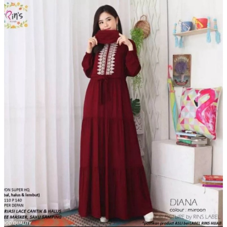 gamis wanita muslim susun arabian