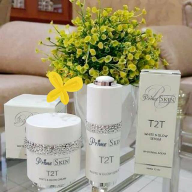 Paket Cream dan Serum primeskin T2T HWI