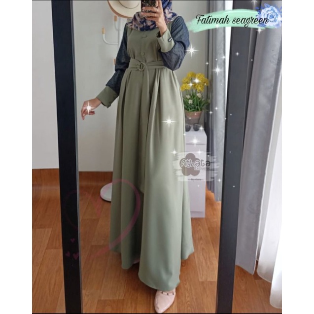 Fatimah maxy Dress by Athata GAMIS MURAH GAMIS CANTIK