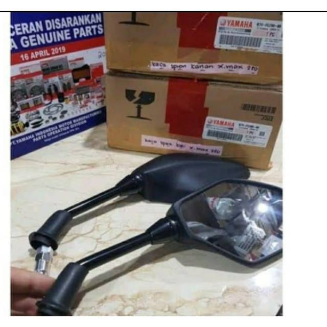 SPION XMAX X MAX KANAN KIRI ASLI ORIGINAL YAMAHA B74 F6280 &amp; B74 F6290