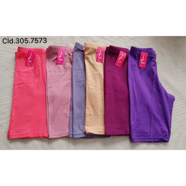 6 pcs celana Ketat Pendek katun strech remaja putri 12 -18 thn / Pakaian dalam wanita ketat