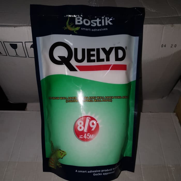 QUELYD Bostik lem wallpaper wall paper lem tembok