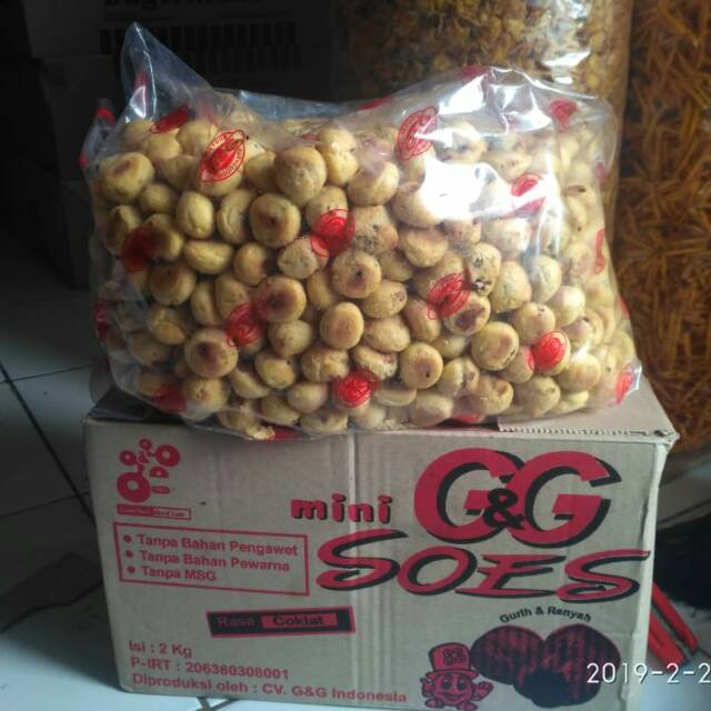 

Soes coklat mini GG 2kg